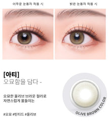 Cocoview Arty Olive Brown (10p)