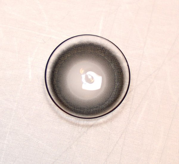 Cocoview Black Edge (10p) colored contact lens, 13.0mm graphic diameter, Daily wear