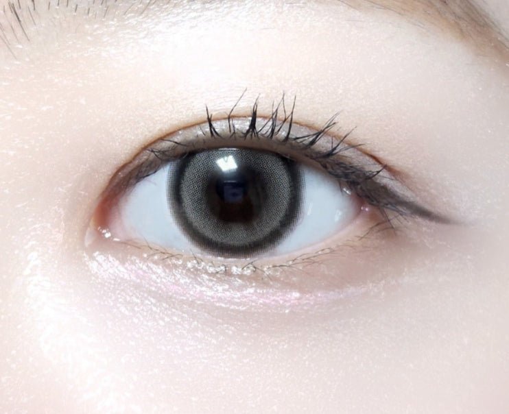 Cocoview Mellow Posey Brown colored contact lens, 13.4mm graphic diameter, Monthly wear