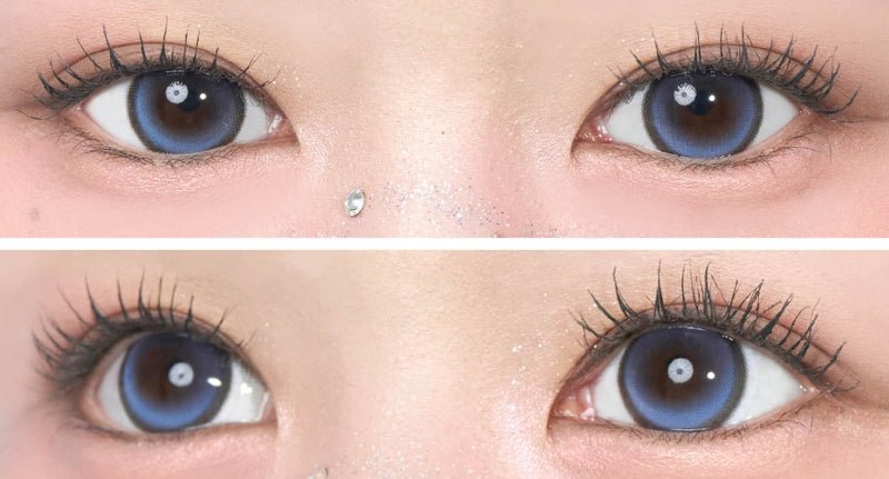 Cocoview Sylvia Violet (10p) colored contact lens, 13.3mm graphic diameter, Daily wear