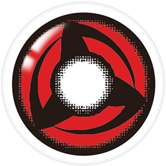 LensTown Eyetune Naruto2 contact lens pattern — lens-only design