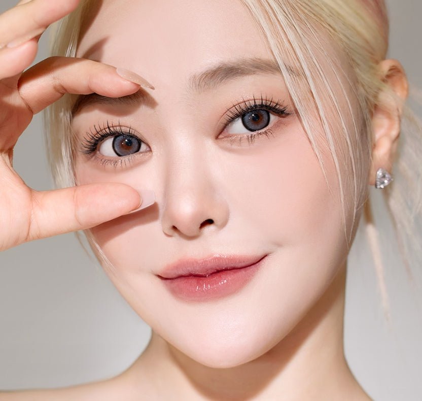 I-SHA Dekame Love Me Gray (10p) colored contact lens, 13.6mm graphic diameter, Daily wear