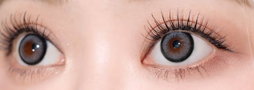 I-SHA Dekame Love Me Gray (10p) colored contact lens, 13.6mm graphic diameter, Daily wear