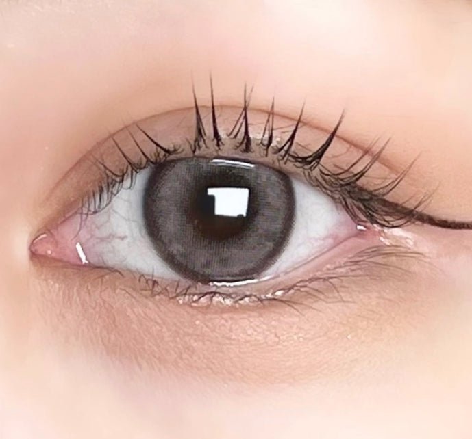 I-SHA Molton Ash Brown (10p) colored contact lens, 13.1mm graphic diameter, Daily wear