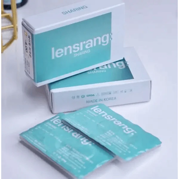 LensRang Sharing Gray — contact lens packaging