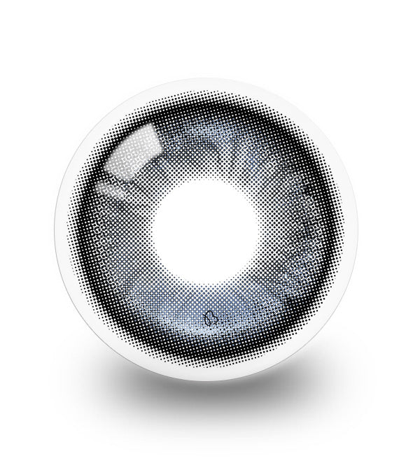 KIVR Aube Blue — Monthly (2p) — printed lens pattern