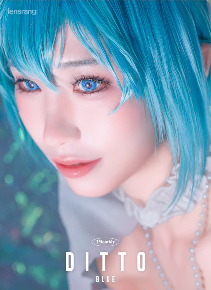 LensRang Ditto Blue Cosplay