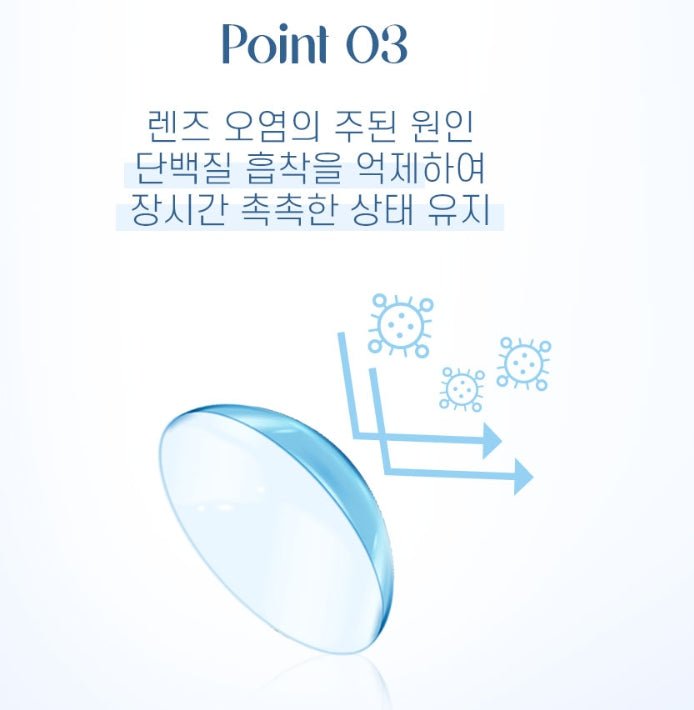 LensRang My View 1Day Clear (20p) colored contact lens, 14.2mm graphic diameter, Daily wear