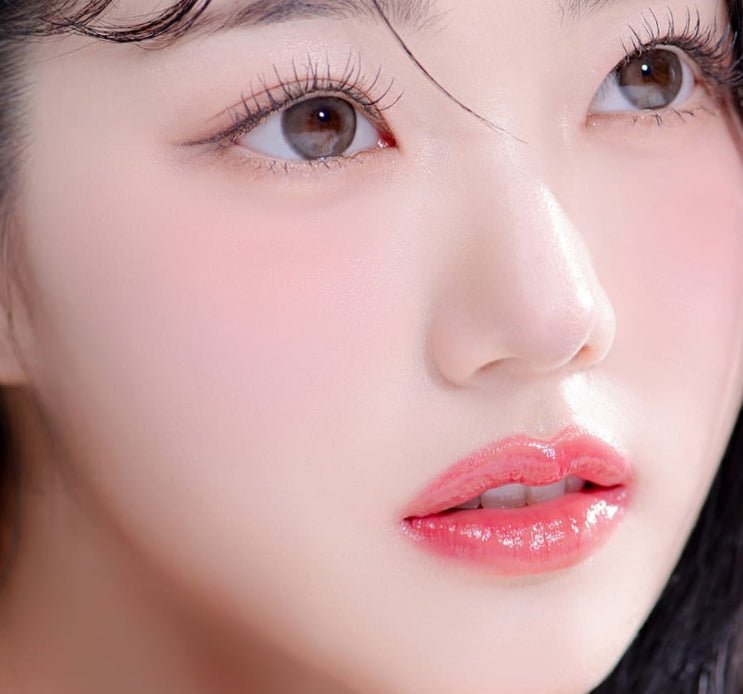 LensRang Sugar Cream Ash Choco colored contact lens, 13.6mm graphic diameter, Monthly wear