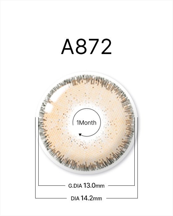 LensTown A872 Brown (2p)