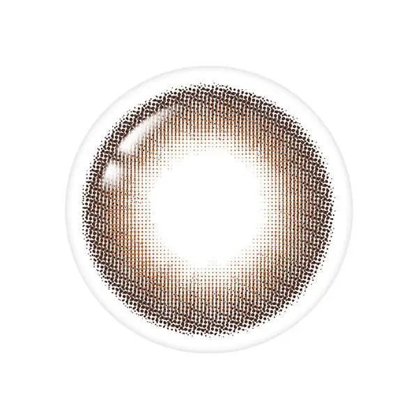 LensTown It's Natural Espresso — close-up of the contact lens design