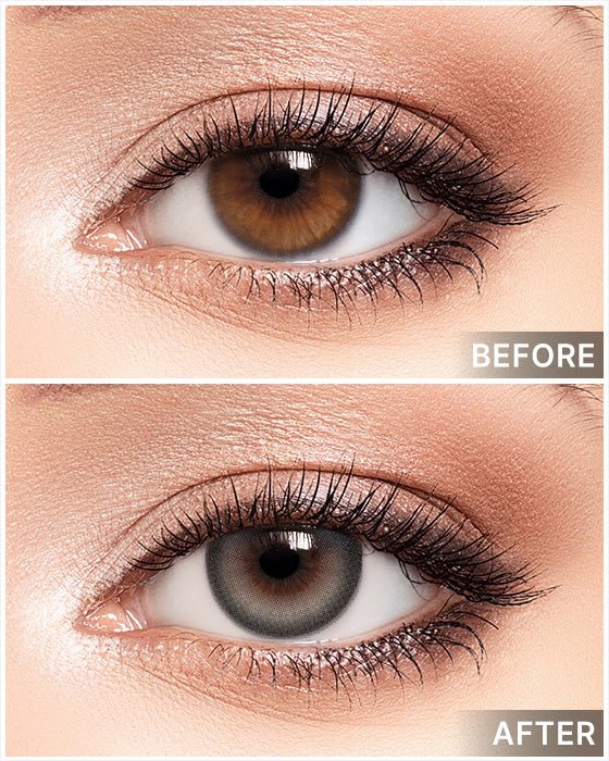 LensTown Keeping Lens Flu Gray – Monthly – 2 Lenses