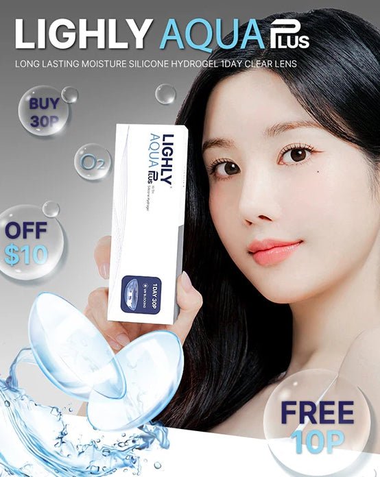 LensTown Lighly Aqua Plus Clear 1day (30p+10p)