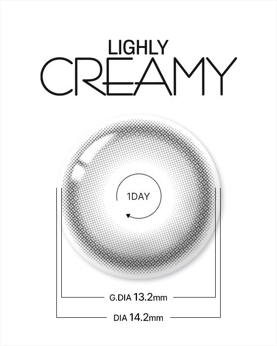 LensTown Lighly Creamy Gray – Daily – 30 Lenses