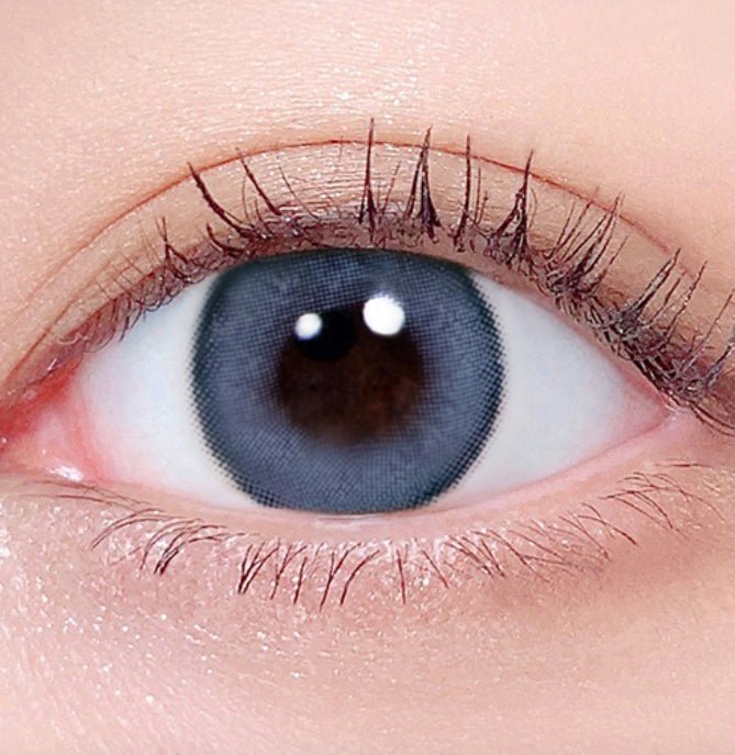 LensTown 1Day Odd I's Ocean Gray (10p) colored contact lens, 13.2mm graphic diameter, Daily wear