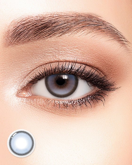LensTown Romantea Fixy Dewy Tear Blue 3 Months (2p)