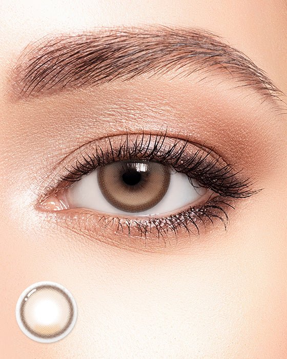 LensTown Romantea Fixy Dewy Tear Brown 3 Months (2p)