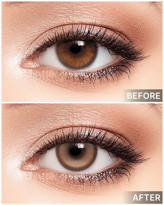 LensTown Romantea Fixy Dewy Tear Brown 3 Months (2p)