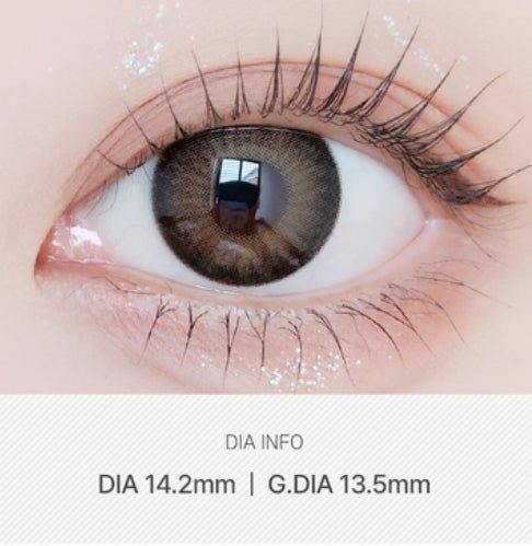 LensVery Blendy Brown colored contact lens, 13.5mm graphic diameter, 3-6 Months wear