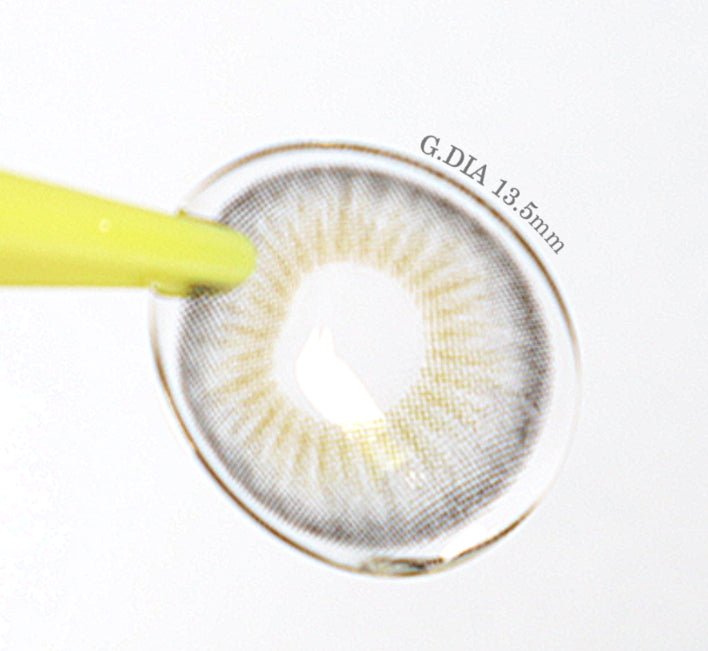 LensVery Blendy Gray colored contact lens, 13.5mm graphic diameter, 3-6 Months wear