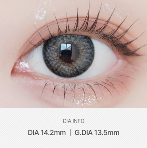 LensVery Blendy Gray colored contact lens, 13.5mm graphic diameter, 3-6 Months wear