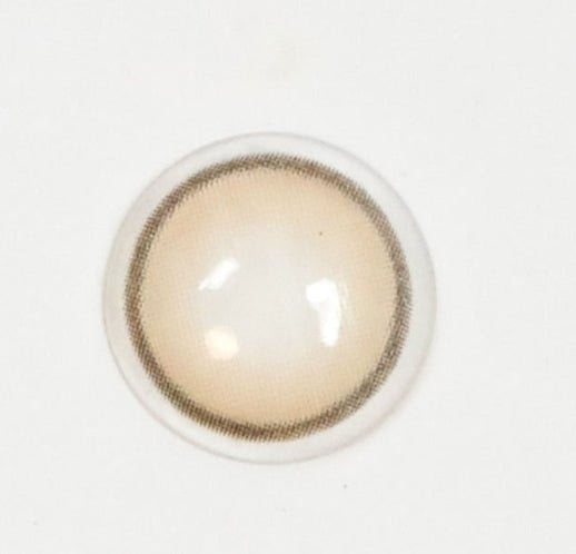 LensVery Day Ring Brown (10p) colored contact lens, 12.5mm graphic diameter, Daily wear