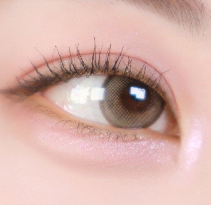 LensVery Day Ring Brown (10p) colored contact lens, 12.5mm graphic diameter, Daily wear