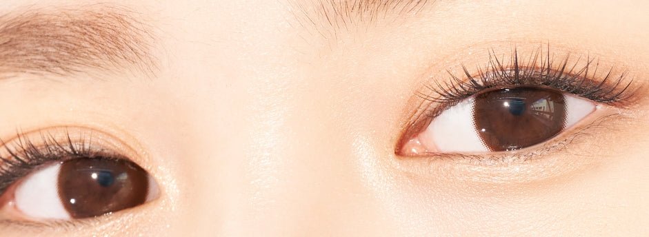 LensVery Just Choco colored contact lens, 13.4mm graphic diameter, Monthly wear