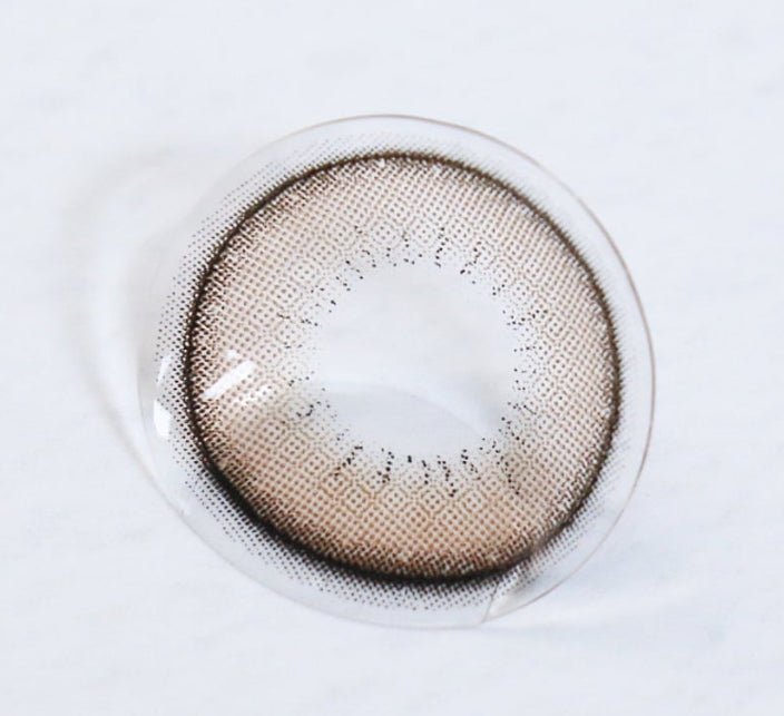 LensVery ShuShu 1Day Brown (10p) colored contact lens, 13.6mm graphic diameter, Daily wear