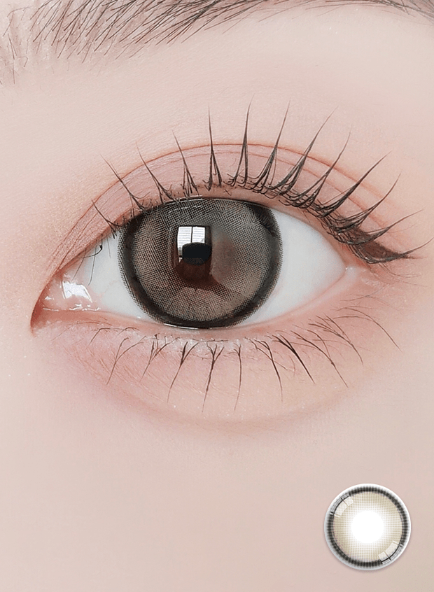 LensVery Silhouette3 Mega Beige Brown (2p)