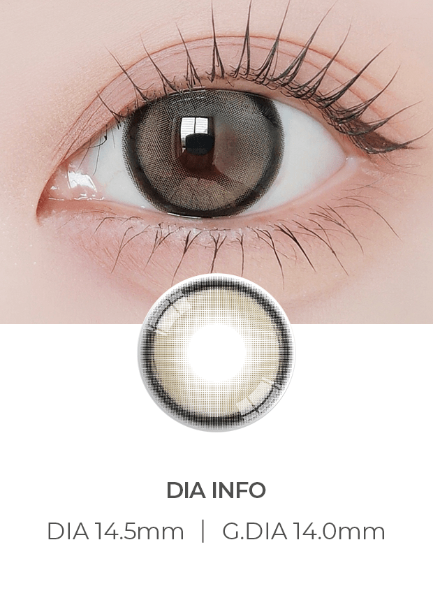 LensVery Silhouette3 Mega Beige Brown (2p)