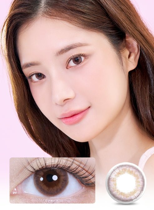 LensVery Taro Jeom Pink (10p) colored contact lens, 13.2mm graphic diameter, Daily wear