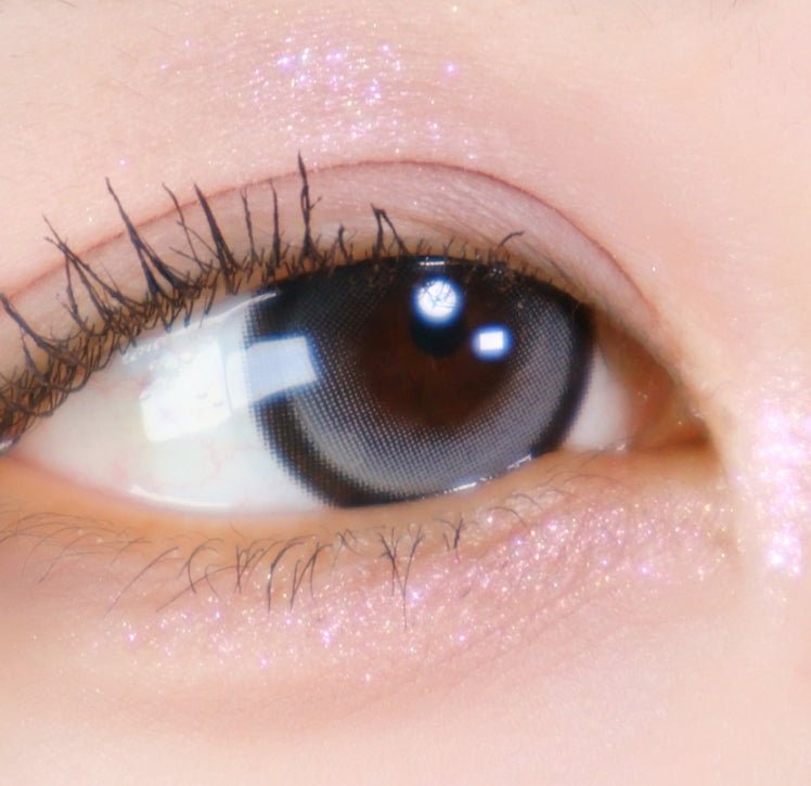 Olens Big Glowy 1Day Gray (10p) colored contact lens, 13.6mm graphic diameter, Daily wear