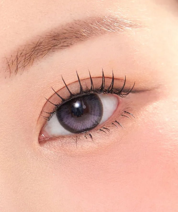 Olens Big Glowy 1Day Lavender Violet (10p) colored contact lens, 13.6mm graphic diameter, Daily wear