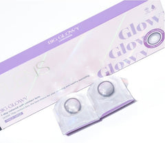 Olens Big Glowy 1Day Lavender Violet (10p) colored contact lens, 13.6mm graphic diameter, Daily wear