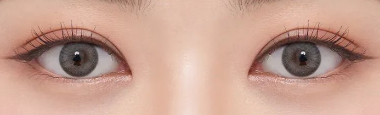Olens Dear Gray colored contact lens, 13.0mm graphic diameter, 3-6 Months wear
