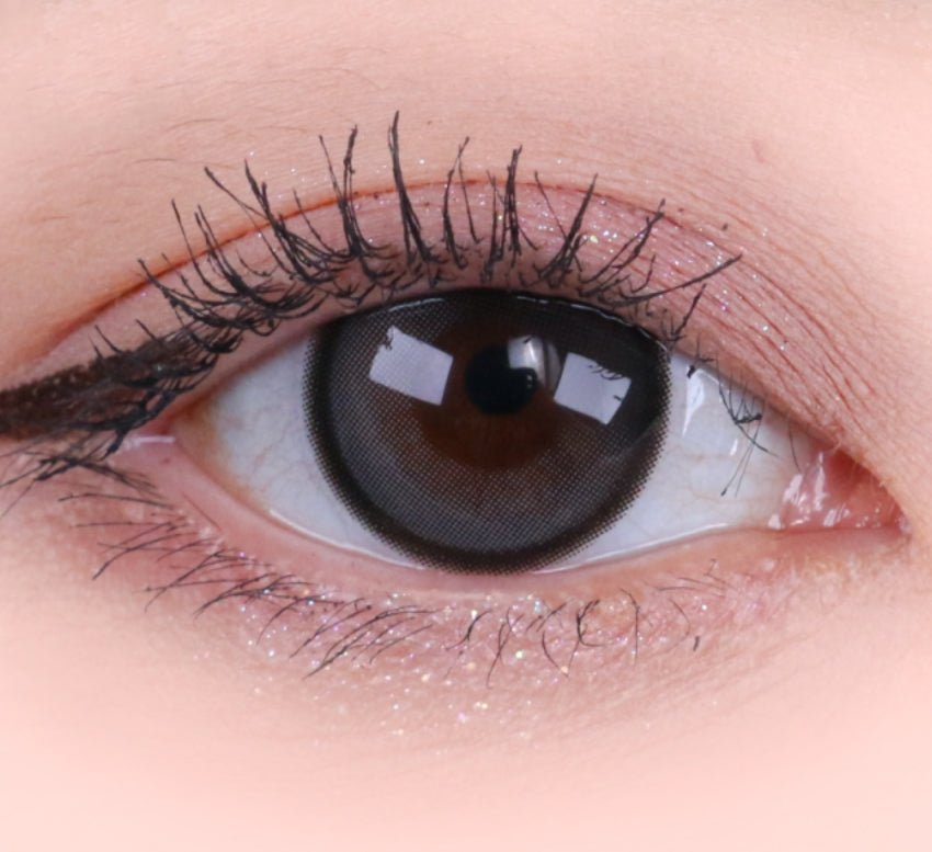 Olens EOTD Gray colored contact lens, 13.8mm graphic diameter, Monthly wear