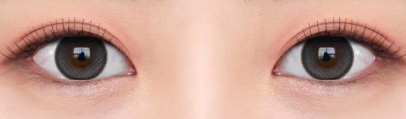 Olens EOTD Gray colored contact lens, 13.8mm graphic diameter, Monthly wear