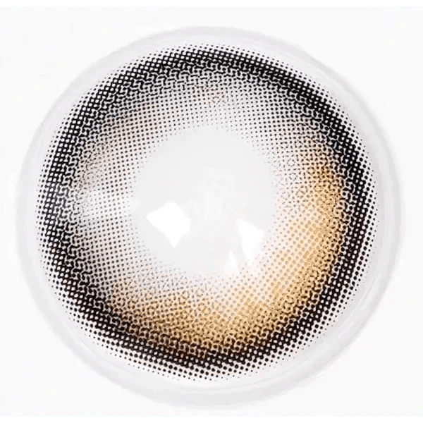 Olens Eyelighter Glowy 1Day Black (10p) colored contact lens, 13.1mm graphic diameter, Daily wear