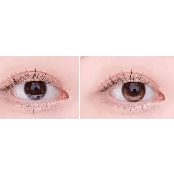 Olens Eyelighter Glowy 1Day Brown (10p) colored contact lens, 13.1mm graphic diameter, Daily wear