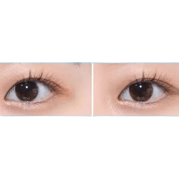 Olens From Choco — both eyes wearing the contact lenses