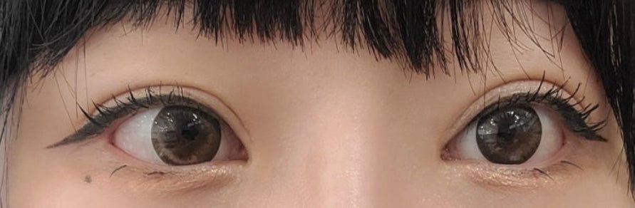 Olens LAVI B Brown colored contact lens, 13.5mm graphic diameter, 3-6 Months wear