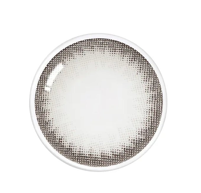 Olens LAVI B Gray colored contact lens, 13.5mm graphic diameter, 3-6 Months wear