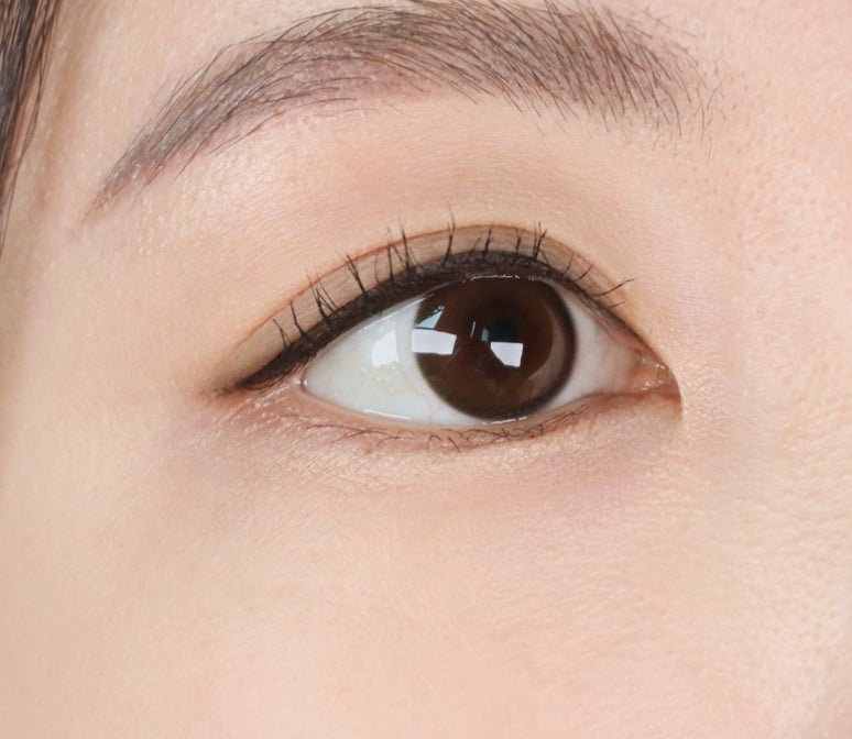 Olens Misty Natural Choco (20p) colored contact lens, 13.1mm graphic diameter, Daily wear