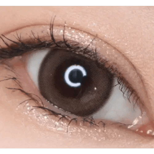Olens Mood Night 1Day Mood Brown (10p) colored contact lens, 13.3mm graphic diameter, Daily wear