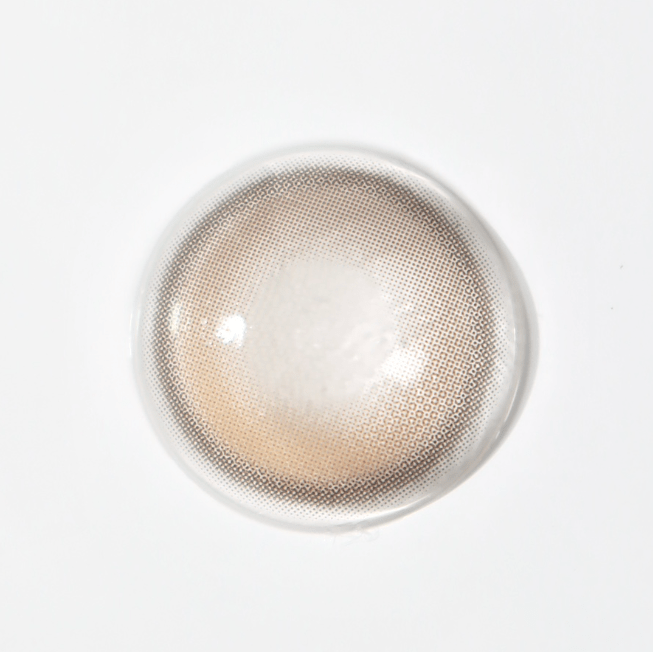 Olens Muse Shine Brown (10p) colored contact lens, 13.3mm graphic diameter, Daily wear