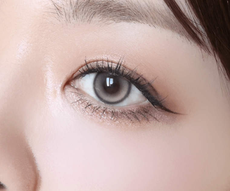 Olens Muse Shine Brown (10p) colored contact lens, 13.3mm graphic diameter, Daily wear