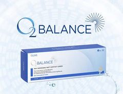 Olens O2 Balance 1Day Clear Toric (30p) colored contact lens, 14.2mm graphic diameter, Daily wear