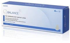 Olens O2 Balance 1Day Clear Toric (30p) colored contact lens, 14.2mm graphic diameter, Daily wear