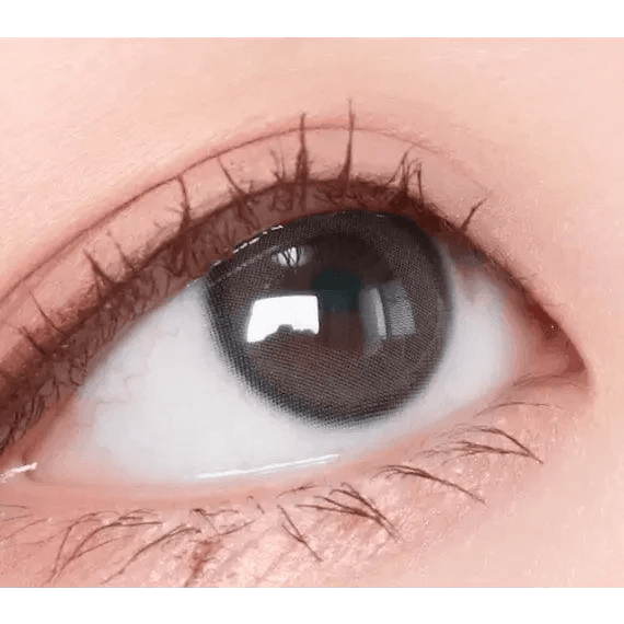 Olens Real Ring 1Day Gray (10p) colored contact lens, 12.5mm graphic diameter, Daily wear